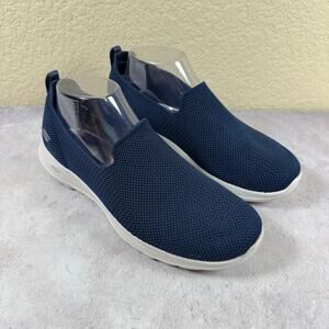 Skechers Shoes Womens Size 8.5 Go Walk Joy Navy Loafer Slip On Cushioned Comfort